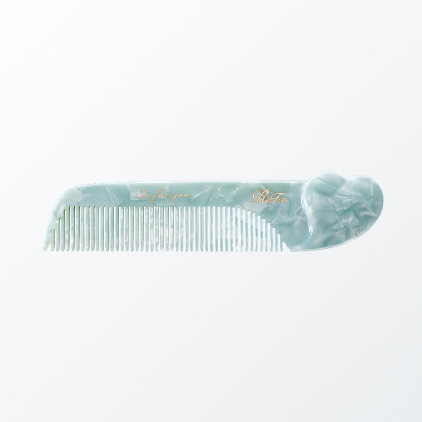 ReFa HEART COMB Aira pure リファハートコーム アイラ ピュア エムミントグリーン