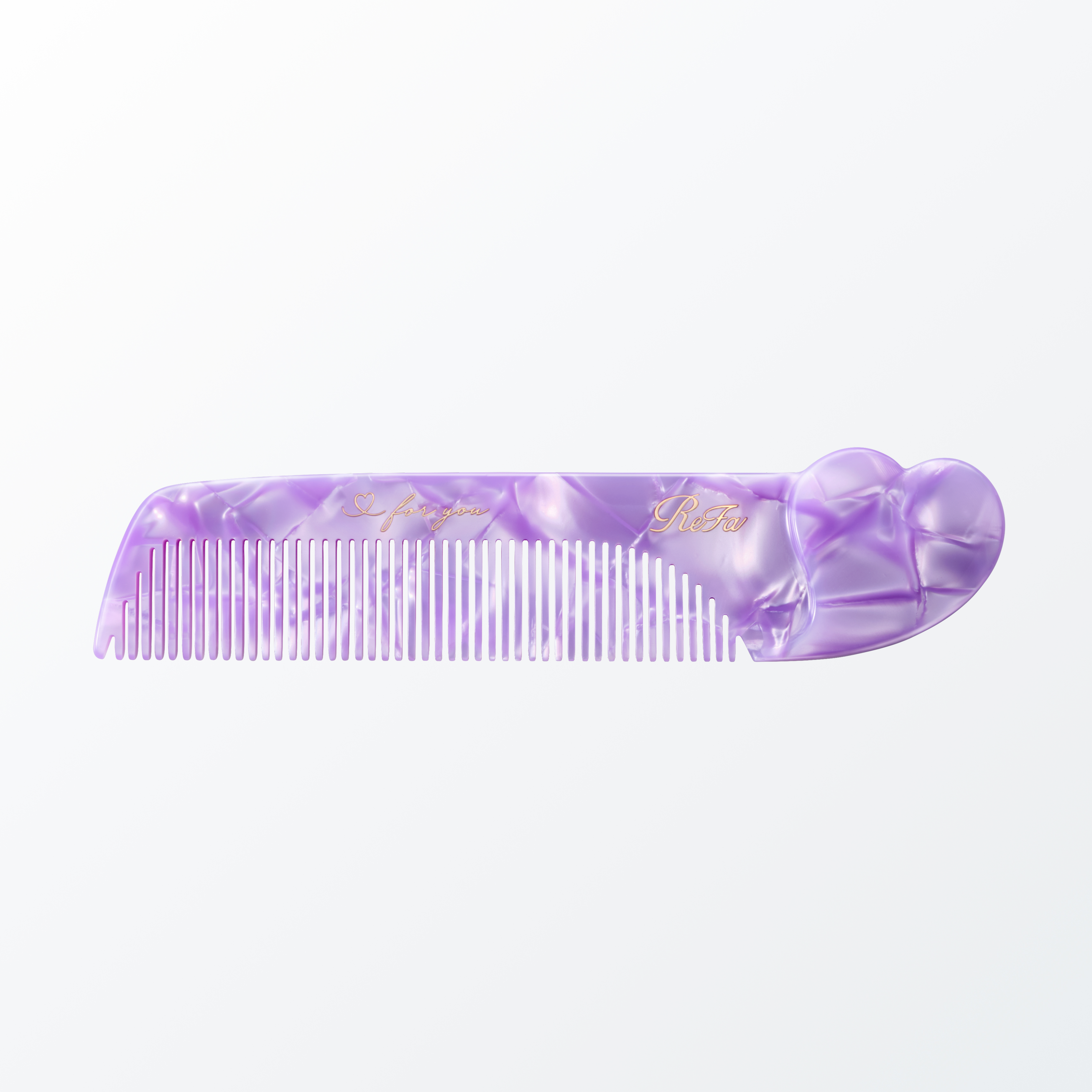 ReFa HEART COMB Aira pure リファハートコーム アイラ ピュア エムパープル