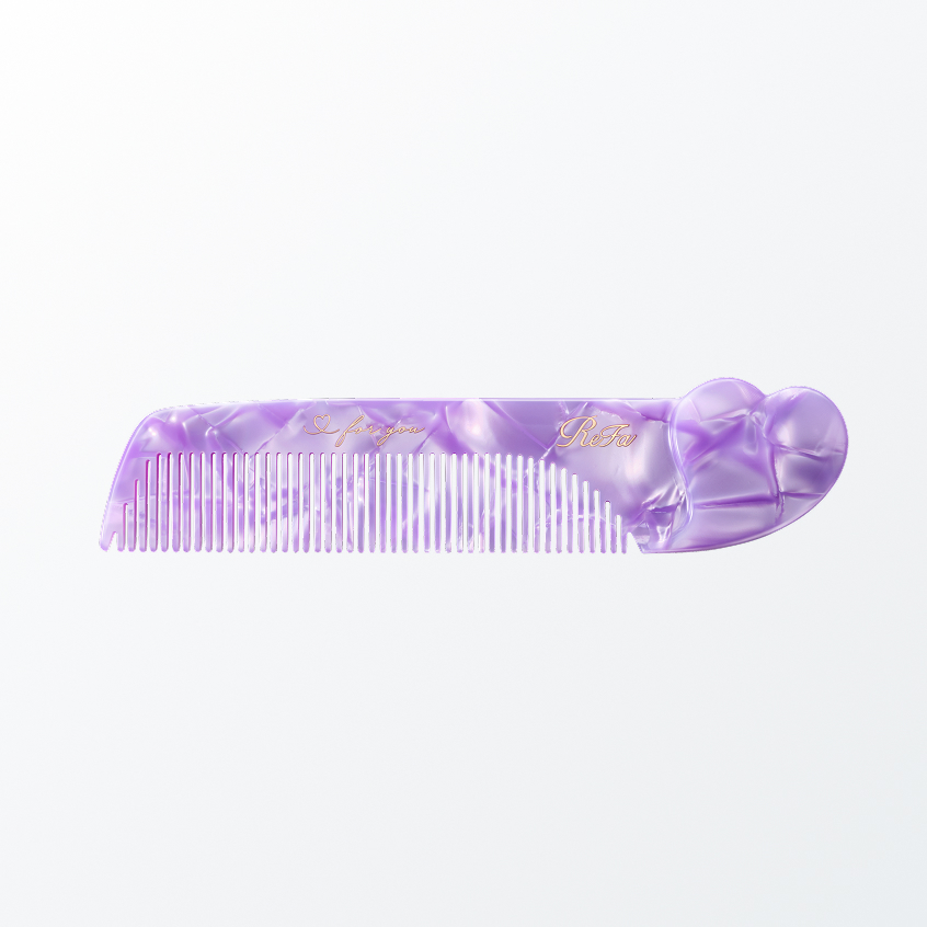 ReFa HEART COMB Aira pure リファハートコーム アイラ ピュア エムパープル