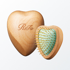 ReFa PADDLE PREMIUM GOLD & ReFa HEART GOLD リファパドルプレミアムゴールド＆リファハートゴールド Wood