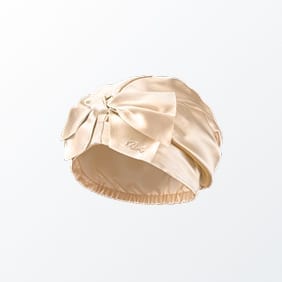 ReFa SILK NIGHTCAP SHORT PEARL リファシルクナイトキャップショートパール シャンパンゴールド