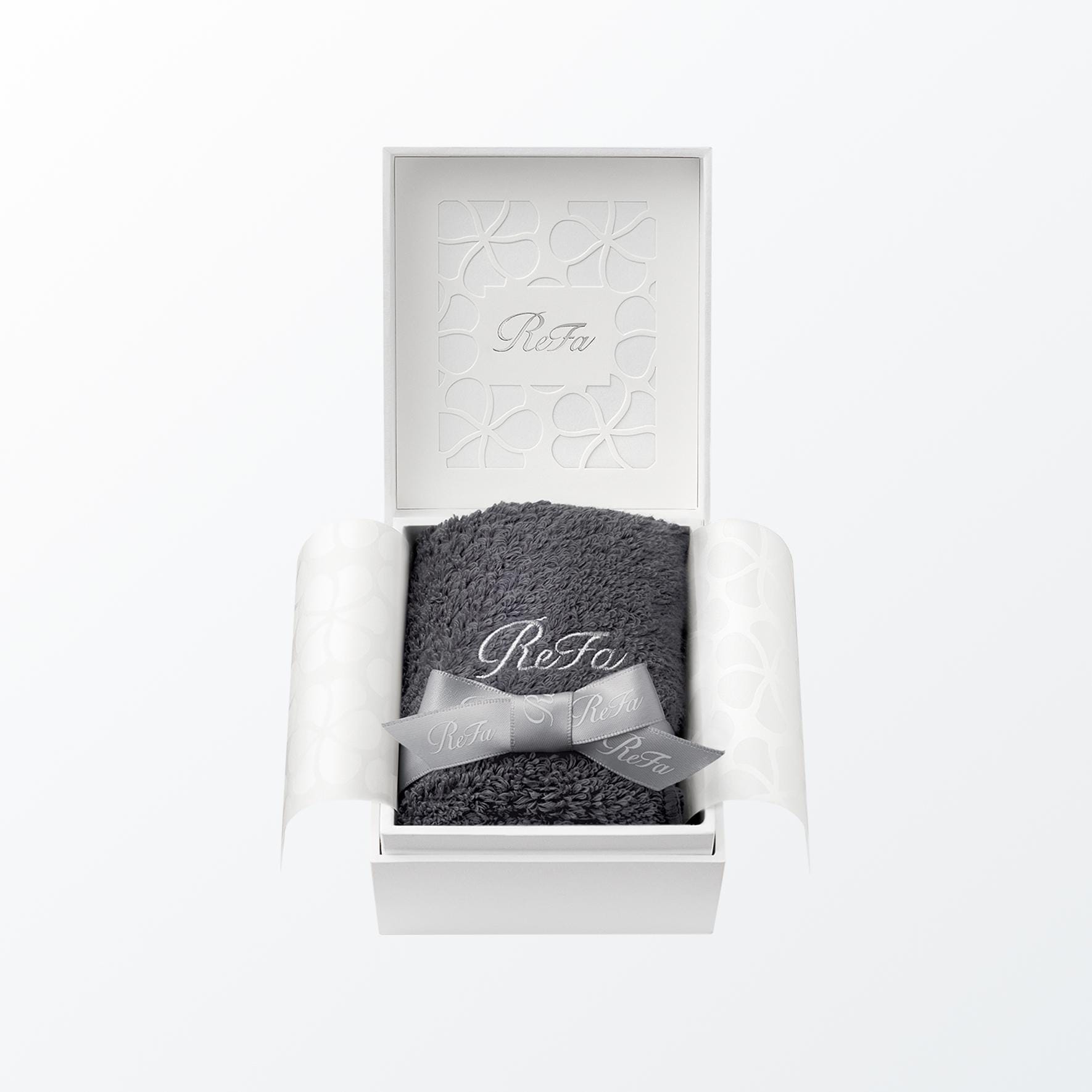 ReFa TOWEL SET リファハンドタオル2枚セット(ダークグレー)