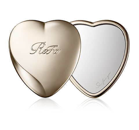 Photo：ReFa ReFa HEART MIRROR（Champagne Gold）