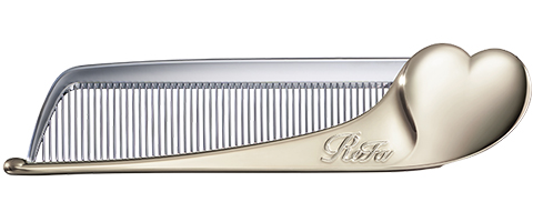 写真：ReFa ReFa HEART COMB Aira（Champagne Gold）